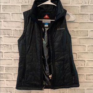 Black Columbia vest